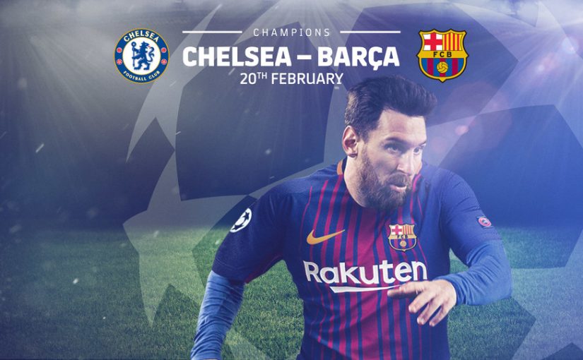 CHELSEA AND BARCELONA FACEOFF