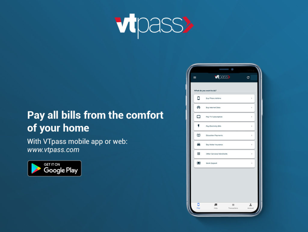 Paying electricity bills online on Vtpass just got more convenient. 