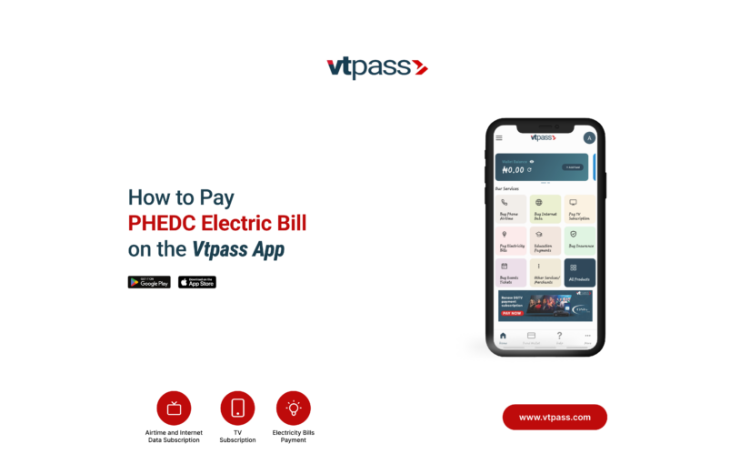 How to Pay PHED Electric Bill on the vtpass app
